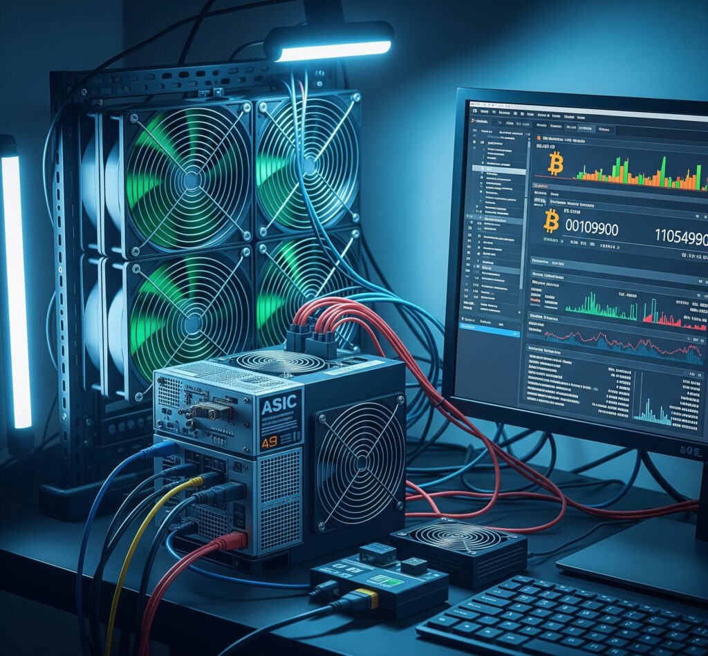 mine Bitcoin at home