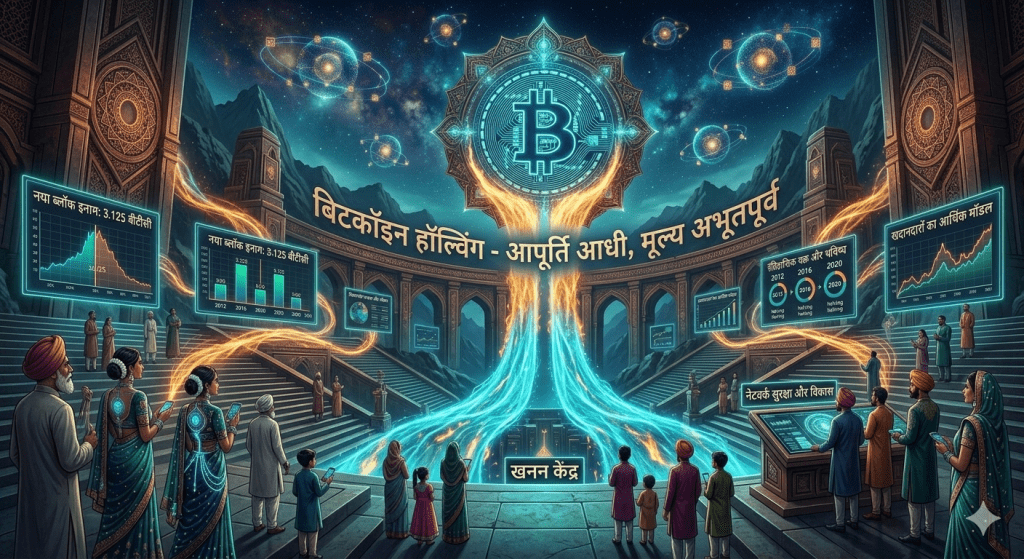 bitcoin halving in hindi